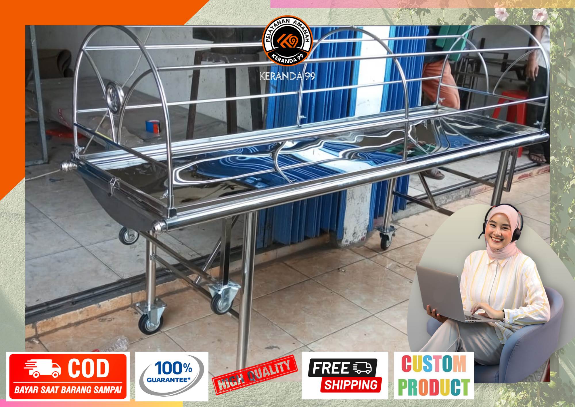 Pabrik Keranda Stainless